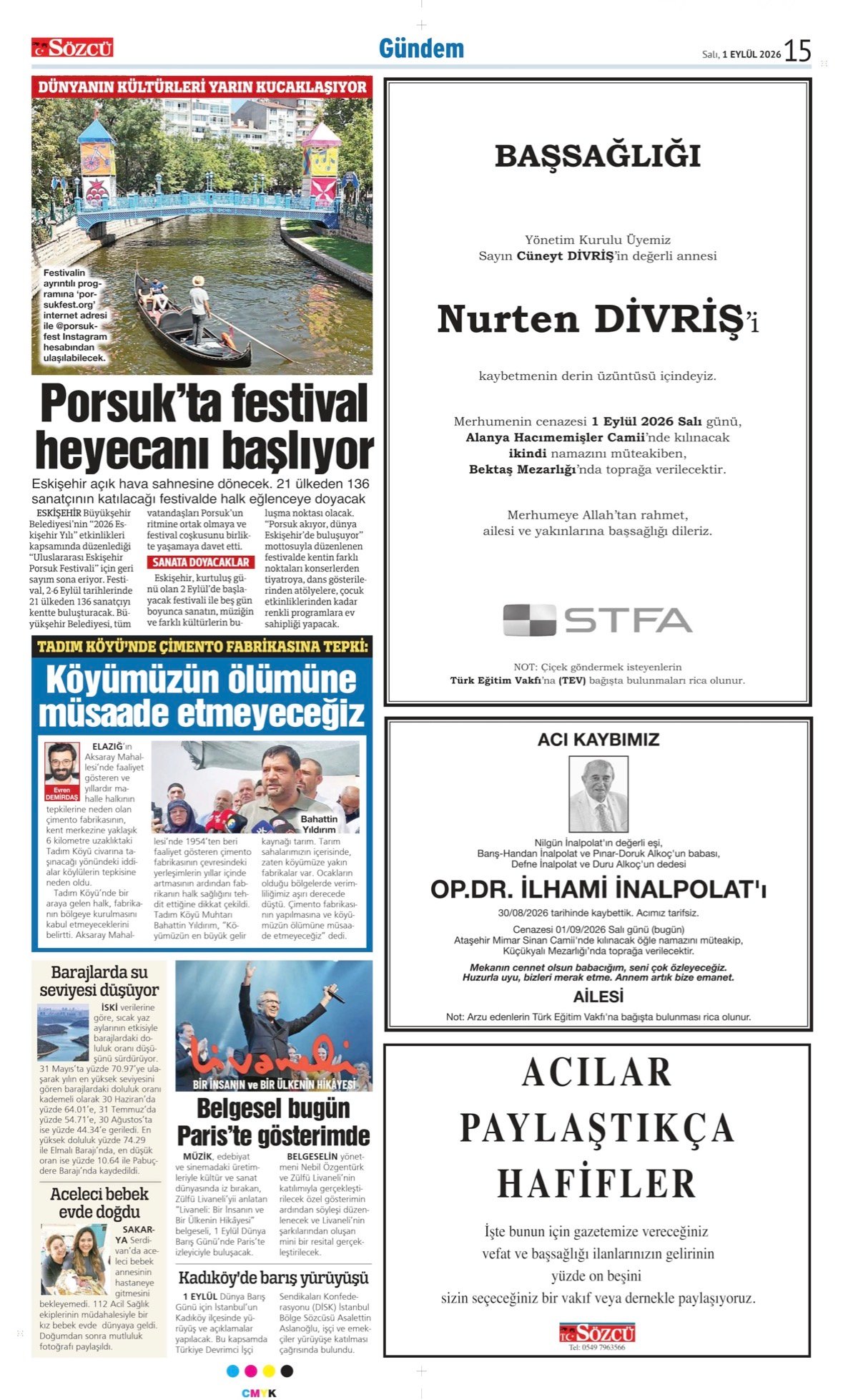 Sözcü Gazetesi İlan Servisi