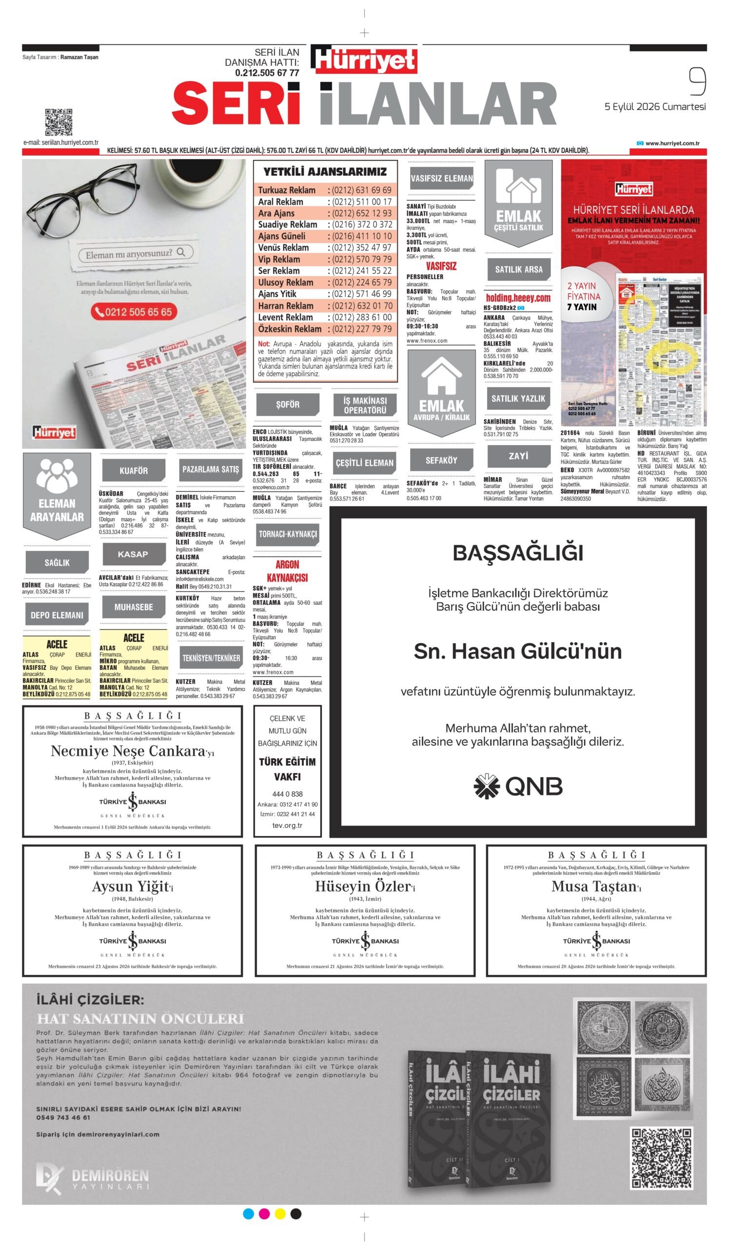 Hürriyet Gazetesi İlan Servisi