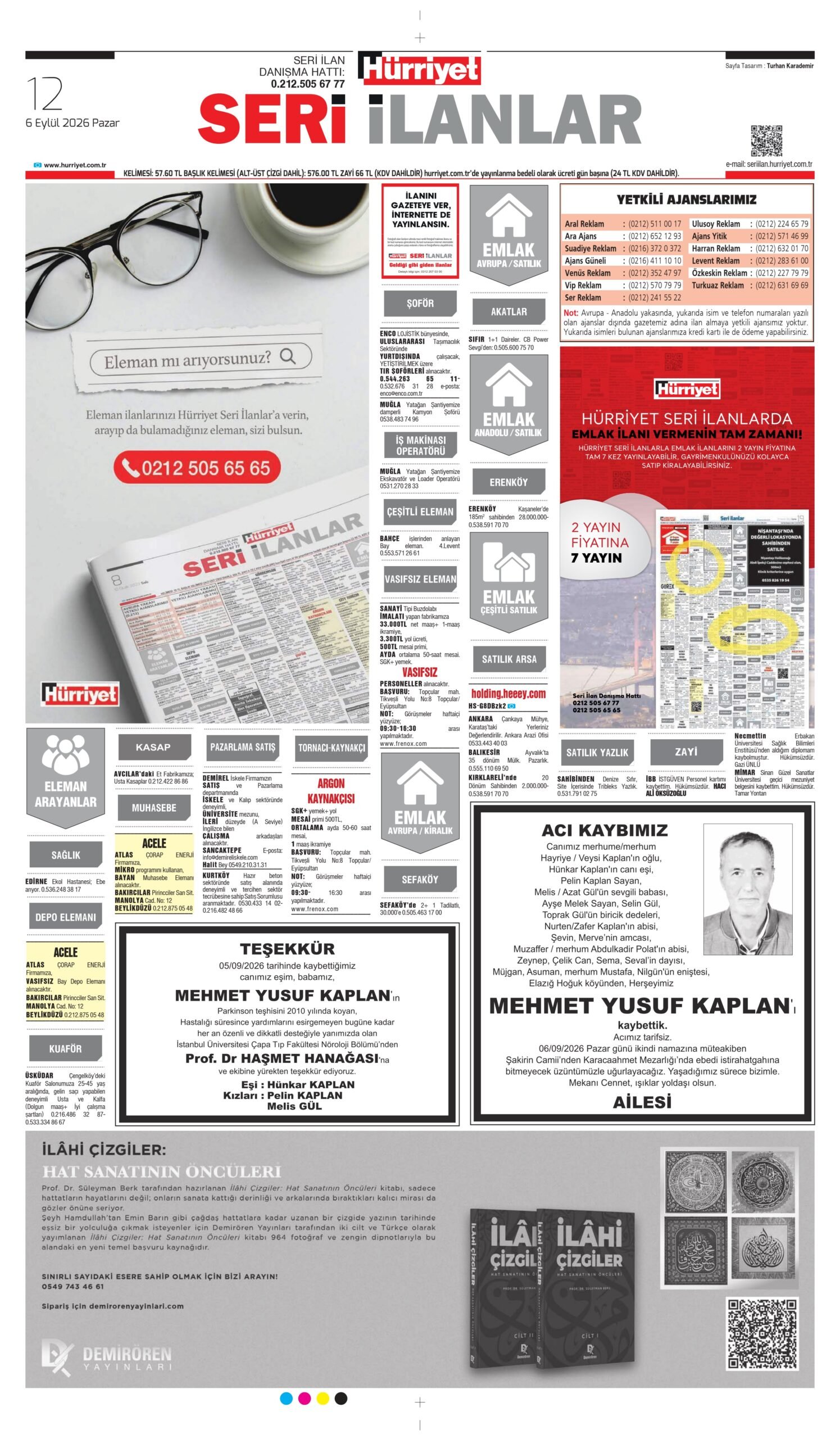 Hürriyet Gazetesi İlan Servisi-2026