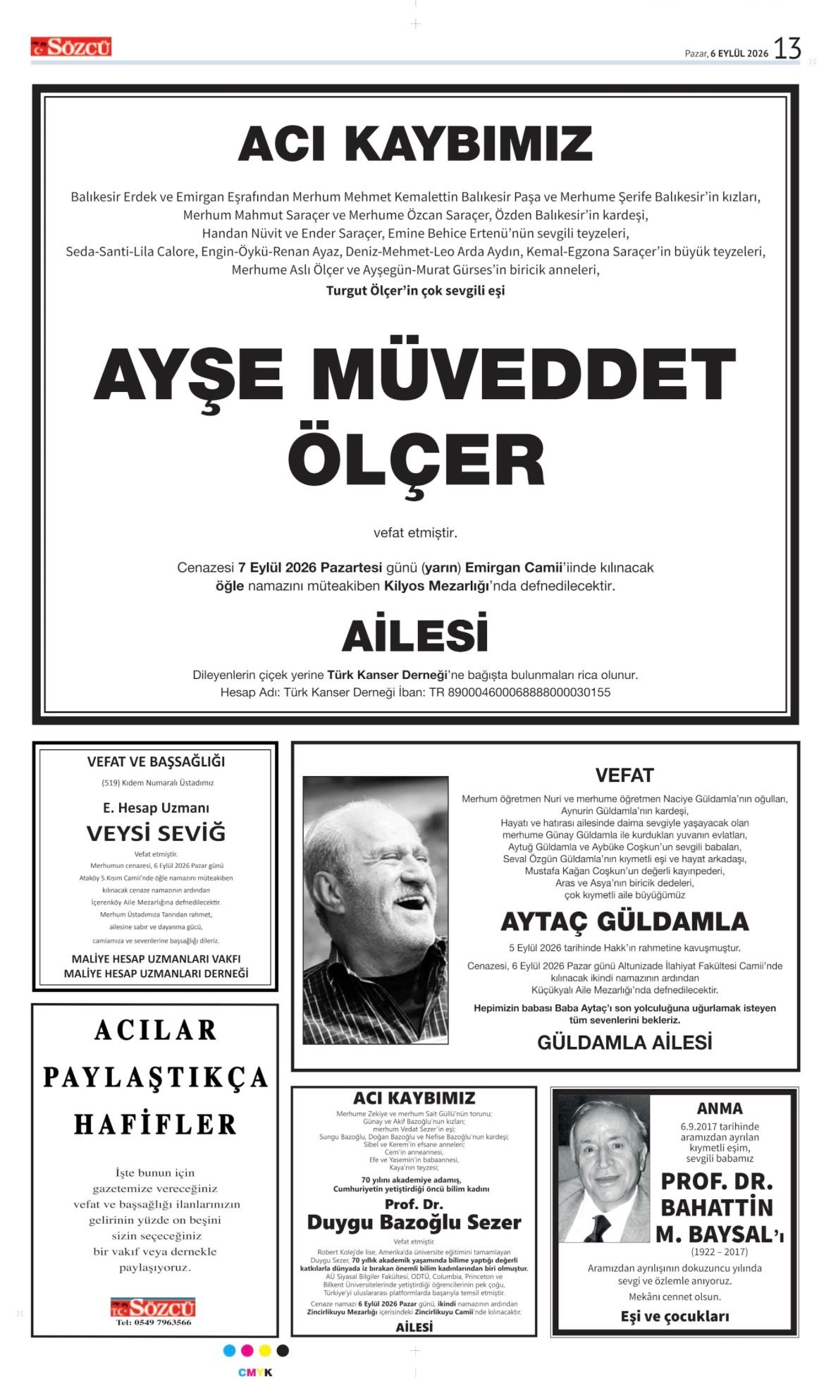 Sözcü Gazetesi İlan Servisi